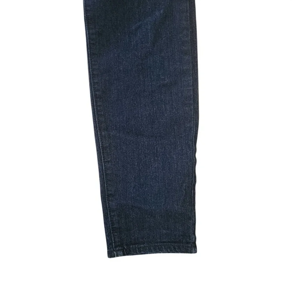 Old Navy Super Skinny Jeans Women's 8 Long Dark Indigo Mid Rise Stretch‎ 118